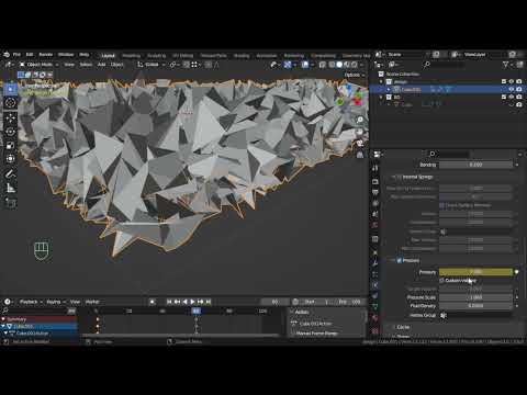 Blender Daily Tips and Tricks#92 | Making Pillow in Blender  (EN.)