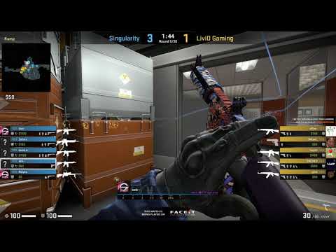 ESports - CS:GO, Singularity vs LiviD, Mythic Cup 5 (5th of January 2020), Nuke - Map 2