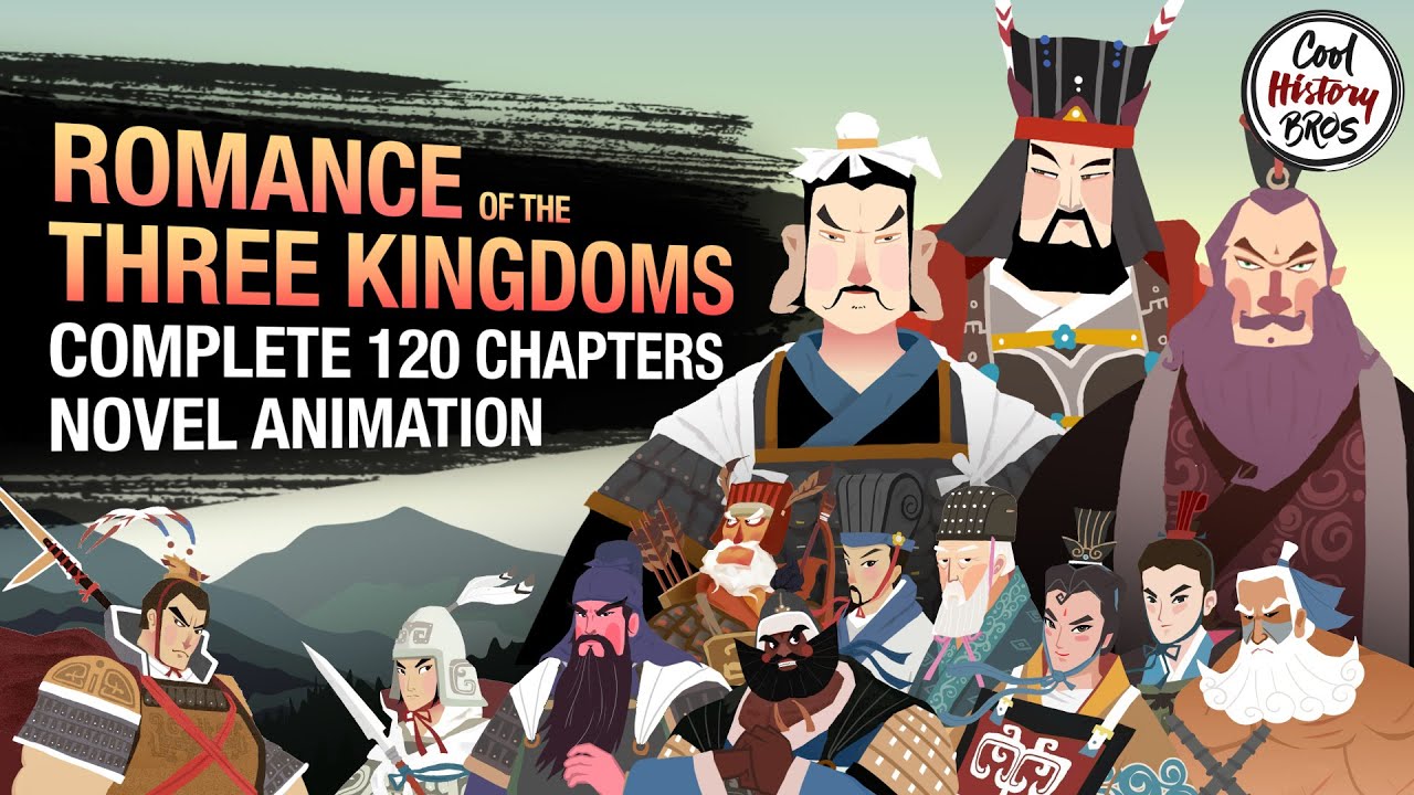 ANIMATED Romance of the Three Kingdoms - Complete 120 Novel Chapters Simplified