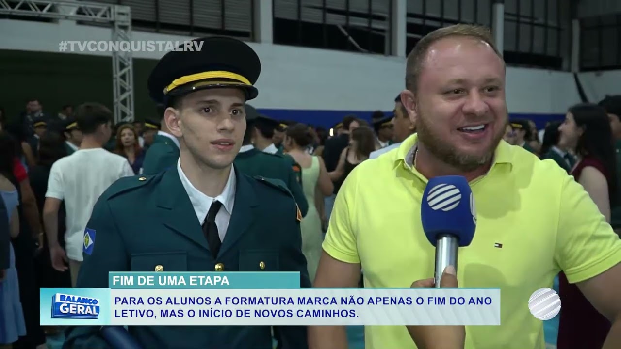 Formatura emocionou alunos da Escola Militar Tiradentes em Lucas do Rio Verde