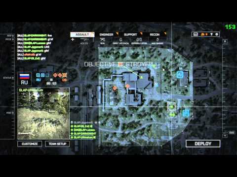 ESL NightCup #1 5v5 Squad Oblit vs uRan Quarter Finals BF4