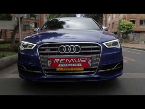 AUDI S3 (8V) Quattro Sportback - REMUS FULL CAT-BACK SYSTEM @SANOIMPORT
