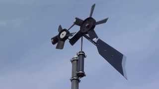 preview picture of video 'Windrad Windmühle Wind Turbine Eigenbau Selfmade'