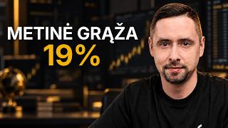 100 EUR periodinio investavimo rezultatas per 30 mėn. | Mažojo portfelio apžvalga