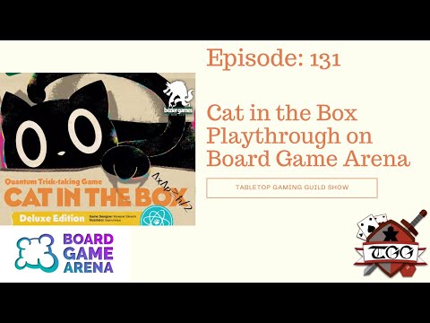 Cat in the Box Playthrough on Board Game Arena