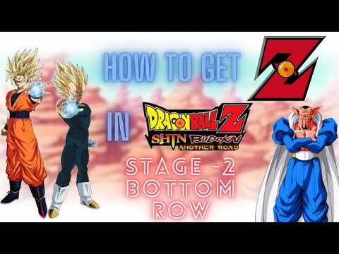 How to get Z in Dragon Ball Z Shin Budokai Another Road Chapter 2 bottom row level - Easy Steps