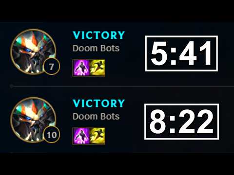 Doom Bots Win in UNDER 6 MINUTES! (New Strategy)