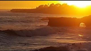9' Waves Big Surf Steamers Lane Santa Cruz Sept 24th 2016