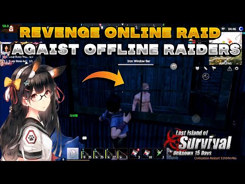 Revenge Online Raid Against Toxic Offline Raiders Last island of Survival | Last Day Rules Survival