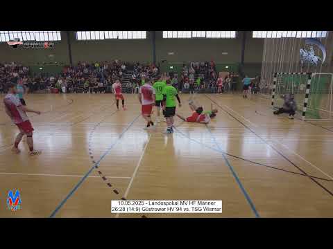 26:28 (14:9) Güstrower HV`94 vs. TSG Wismar - 10.05.2025
