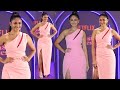 Mrunal Thakur Looking Gorgeous In High Slit Gown Arrive At Lust Stories 2 Screening