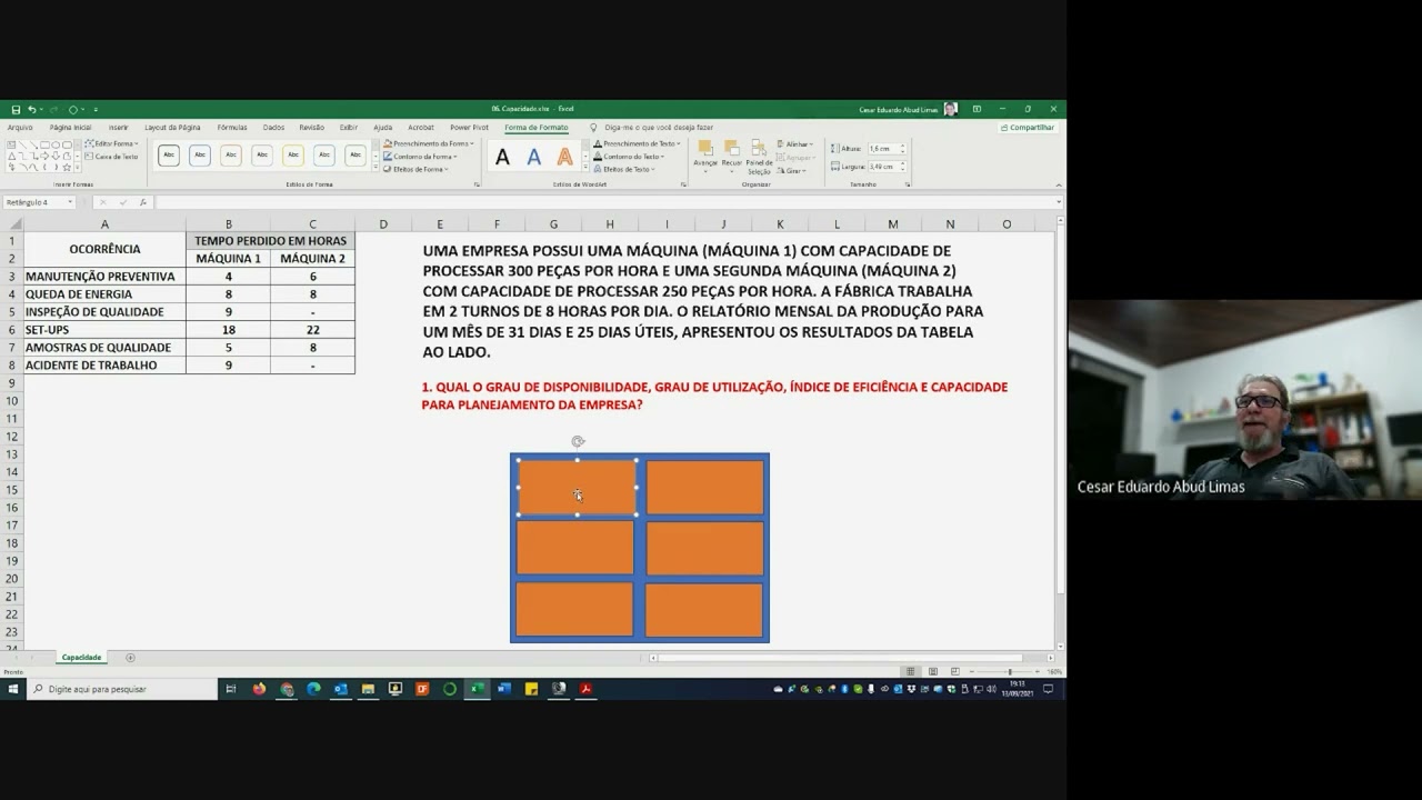 Aula Adm. Produção 13/09/2021 - Gestão da Capacidade e Lote Mínimo de Produção