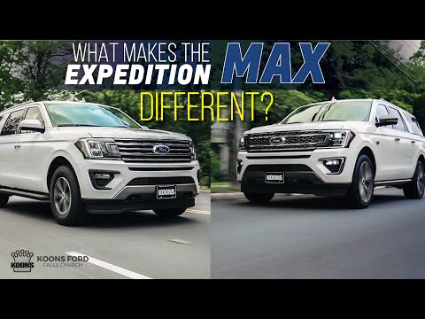 2020 Ford EXPEDITION vs EXPEDITION MAX