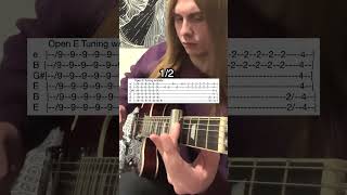 Santo &amp; Johnny - Sleep Walk (Slide Guitar Cover) With Tabs