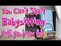 Fundamentals Of Babysitting The Absolute Basics You Need To Know Before You Start