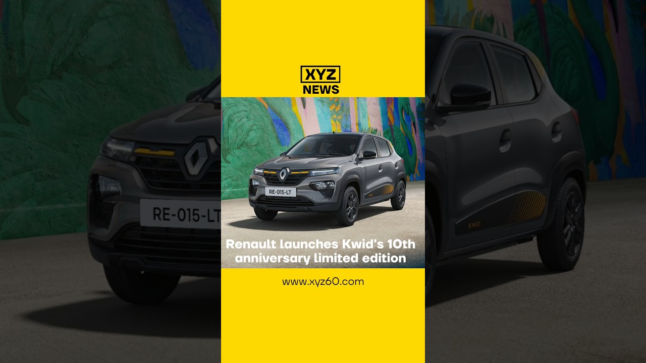 Renault launches Kwid's 10th anniversary limited edition
