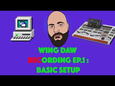 Quick WING Tips - How to DAW Recording Ep.1 - Basic Setup