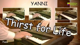 YANNI - Thirst for Life Cover