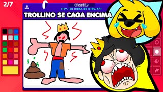 ¡ADIVINA lo que DIBUJAN los COMPAS! 🤣🤣🤣 MI PRIMERA VEZ en GARTIC PHONE 😎MOMENTOS DIVERTIDOS ¡ADIVINA lo que DIBUJAN los COMPAS! 🤣🤣🤣 MI PRIMERA VEZ en GARTIC PHONE 😎MOMENTOS DIVERTIDOS