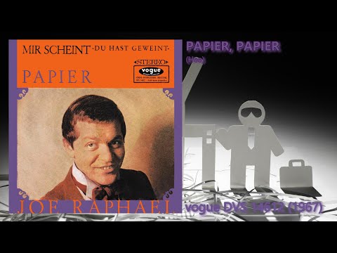 Joe Raphael - Papier (1967)