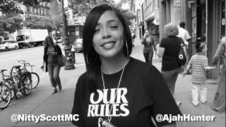 Nitty Scott MC Freestyle in N.Y.C. 2011
