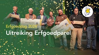 Erfgoeddag 2024: Uitreiking Erfgoedparel publieksprijs en juryprijs