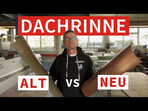 Ist es sinnvoll eine alte Kupfer Dachrinne wieder einzubauen?
