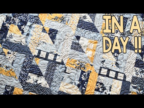 Tail Feathers | Jelly Roll Quilt Pattern | Country Classics
