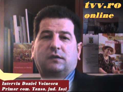 Tansa  - Interviu primar Daniel Voinescu