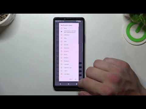 How to Set Custom Notification Sounds on SONY Xperia 10 IV - Change Notification Sound
