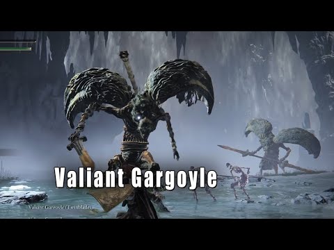 Elden Ring 🏆 Valiant Gargoyle Boss Fight