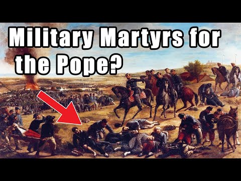 The Battle of Castelfidardo (1860) - A Massacre of Papal Soldiers at the Start of the 9th Crusade