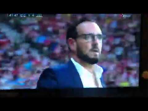 Renan Lodi Red Card Tarjeta Roja   Atletico Madrid vs Getafe 1 0