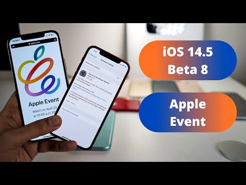 iOS 14.5 Beta 8 What's New? Apple Event