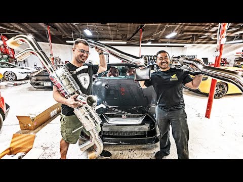 Ultimate 800Hp, 9 Second 1/4 Mile NISSAN GTR Full Installation Video