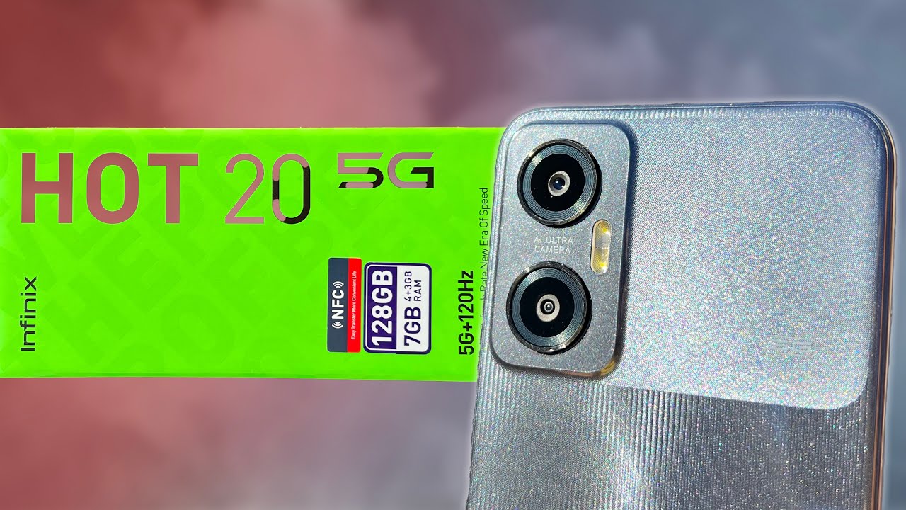 Смартфон Infinix Hot 20 6/128Gb Белый