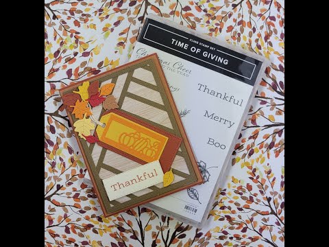 World Card Making Day Thankful  #StampinUp #WorldCardMakingDay #WCMD2021 #Hop #TimeofGiving