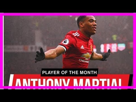 Pic: anthony martial reacts on social media after winning the potm for october - Australia - US - S