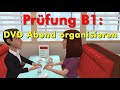 Goethe B1 Prüfung Sprechen Teil 1 DVD Abend Organisieren Deutsch Lernen Mit Dialogen