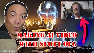 Coach Scott Teaches Sairaval How to Make an AI Video| @OldFartGaming2023