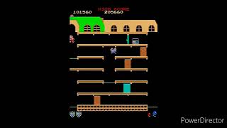 マッピー(オリジナル)【(ac)ナムコクラシックコレクションvol.1】207,850pt（2023/07/14_2）14面まで