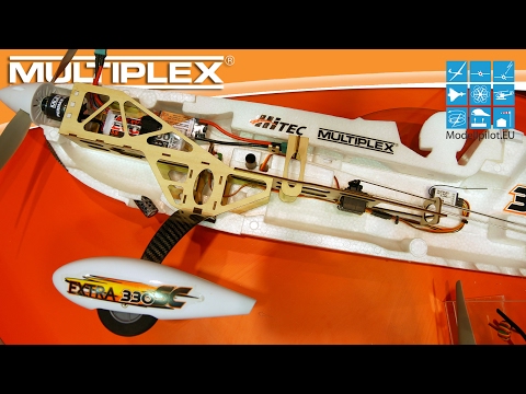 RR EXTRA 330 SC ORANGE MULTIPLEX MODELLSPORT INTERVIEW THOMAS PETER SPIELWARENMESSE NÜRNBERG (2017)