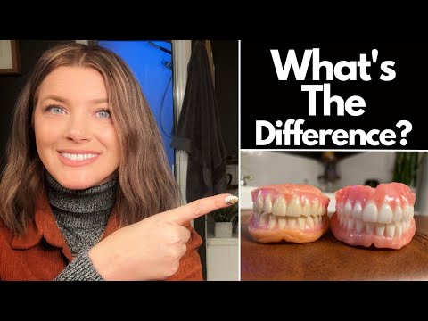 Immediate vs. Permanent Dentures