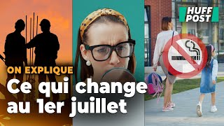 Nouvelles interdictions de fumer, arrêts de travail… Ce qui change au 1er juillet