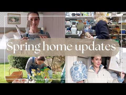 FIRST WEEK OF SPRING | DECORATING, HOME SHOPPING, M&S FOOD SHOP & NEW ANTIQUE FINDS