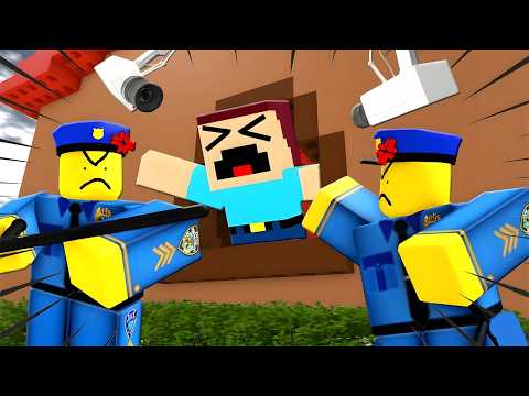 ¡ESCAPANDO del ARRESTO en CASA (#2) | ROBLOX