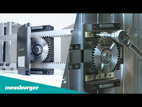 Meusburger technical tip – E 8630 Gear unit for stack moulds