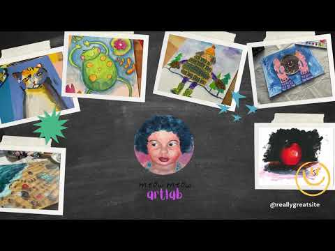 Zoe Art & Music Lesson video.