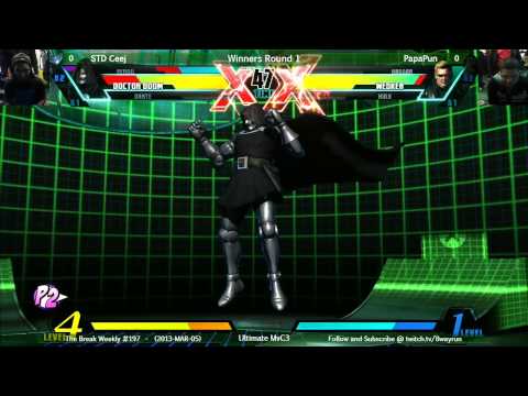 The Break #197 - UMvC3 W1 - STD Ceej VS PapaPun