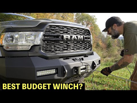 12,000 LB Winch on a Budget - Rough Country - Badland Apex - Overlanding - offroad recovery